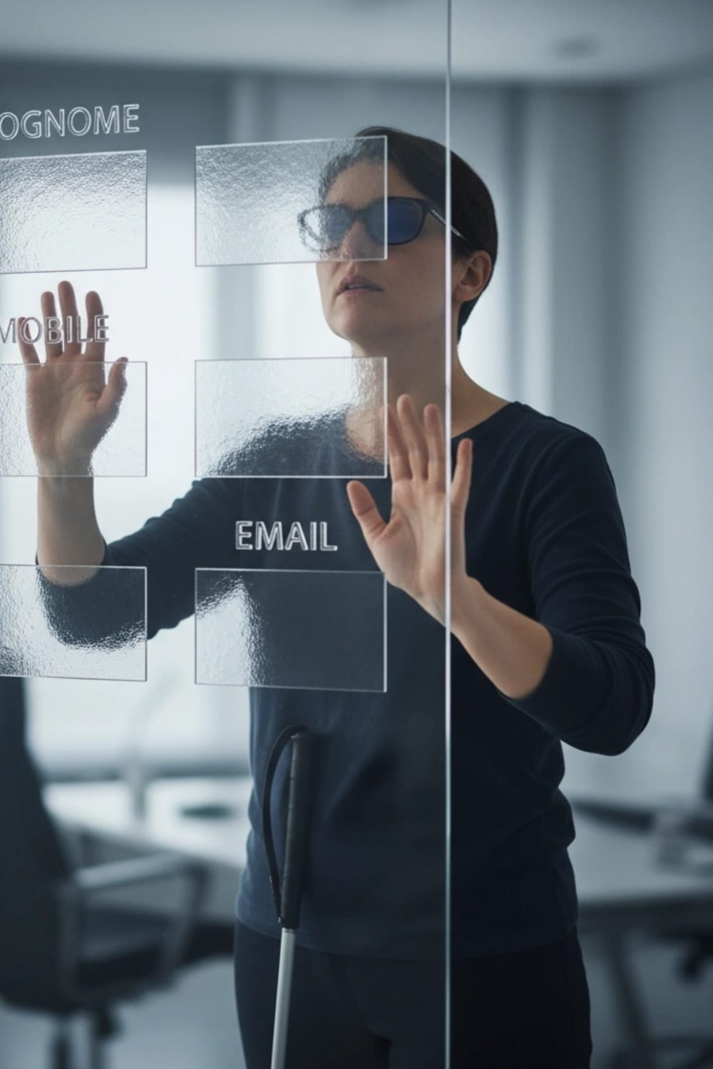 Address Book Blind Person