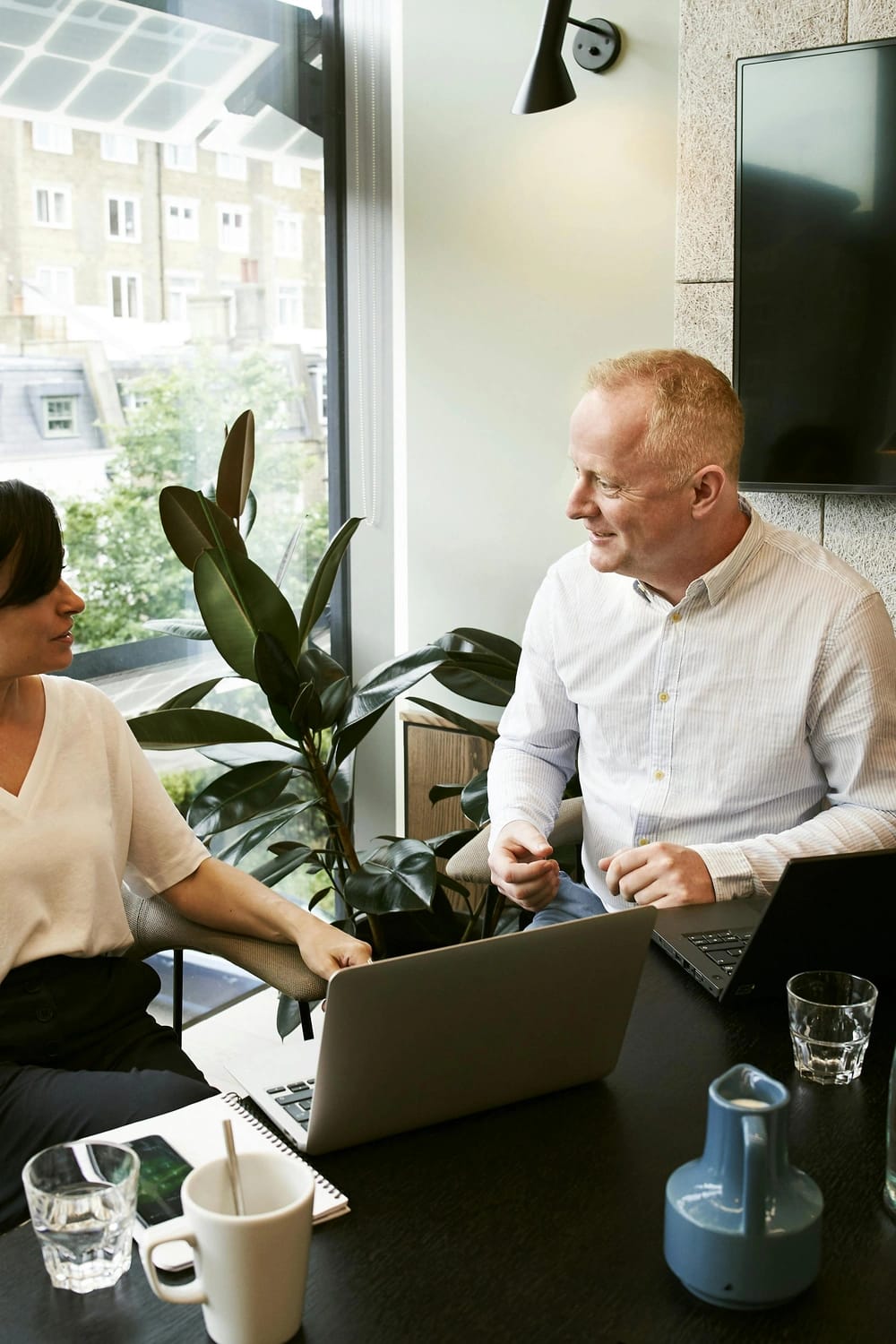 Photo by The Coach Space: https://www.pexels.com/photo/man-and-woman-discussing-and-sharing-ideas-2977565/