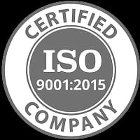 Logo certificazione ISO 9001:2015
